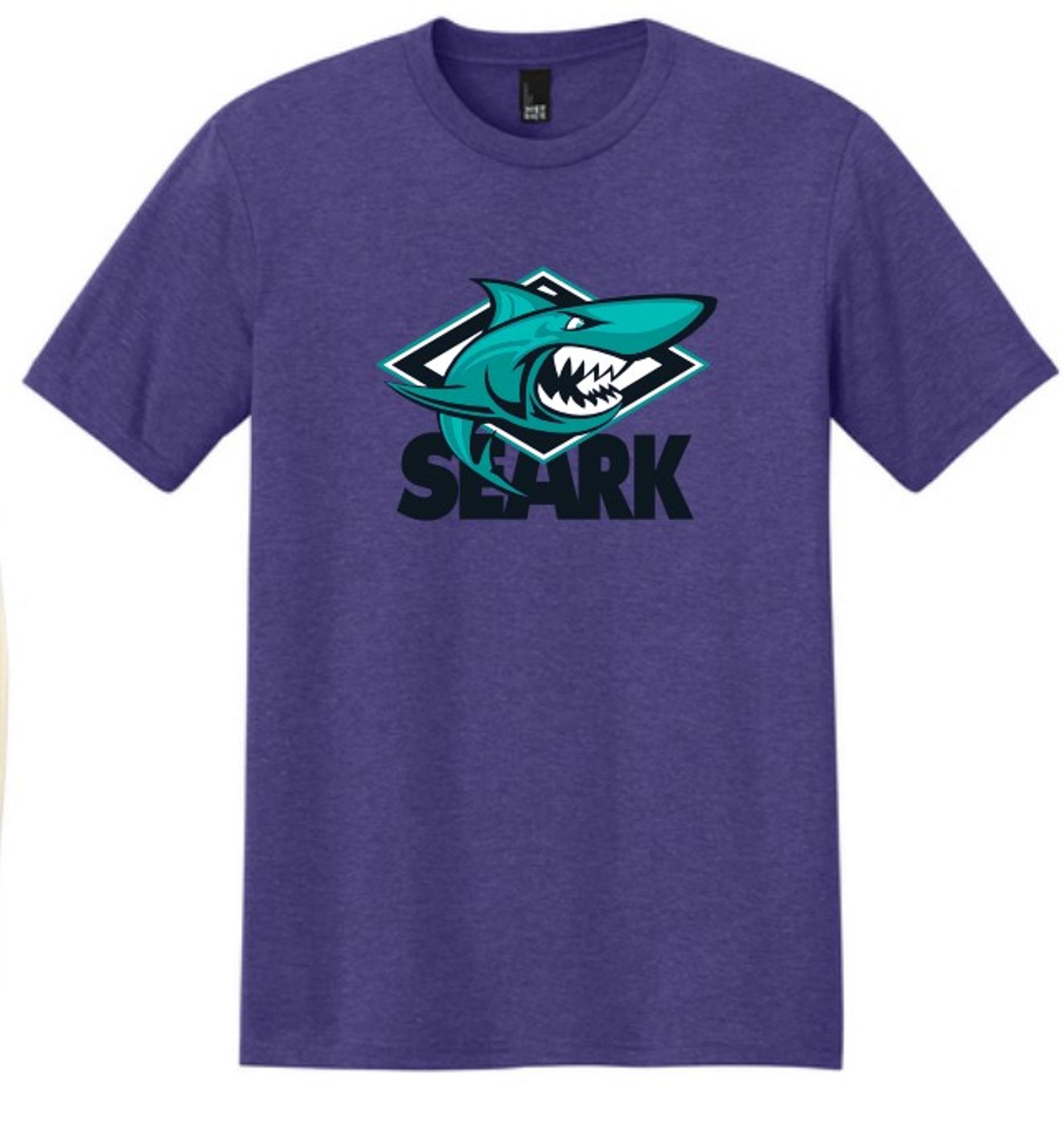Variant 2 of 2 for Southeast Arkansas College Sharks Tri-Blend Short Sleeve Tee