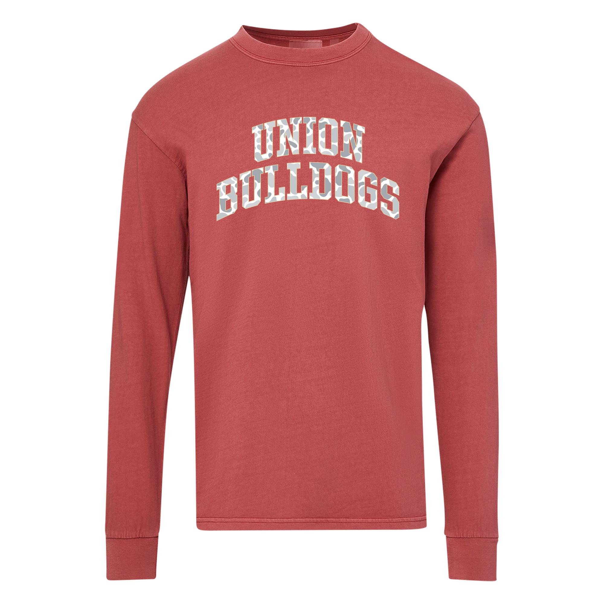 Product image 1 of 1 for Union Bulldogs Camo Coastal Color Long Sleeve Tee