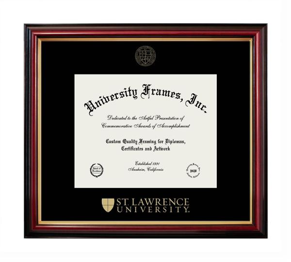 Petite Mahogany Diploma Frame; $146.95