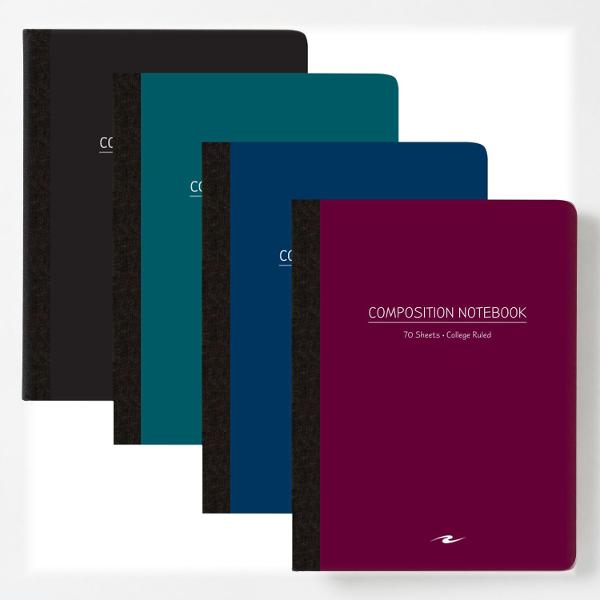 Roaring Spring Poly Flex College Ruled Composition Book, 70 Sheets, Assorted Colors; $5.98