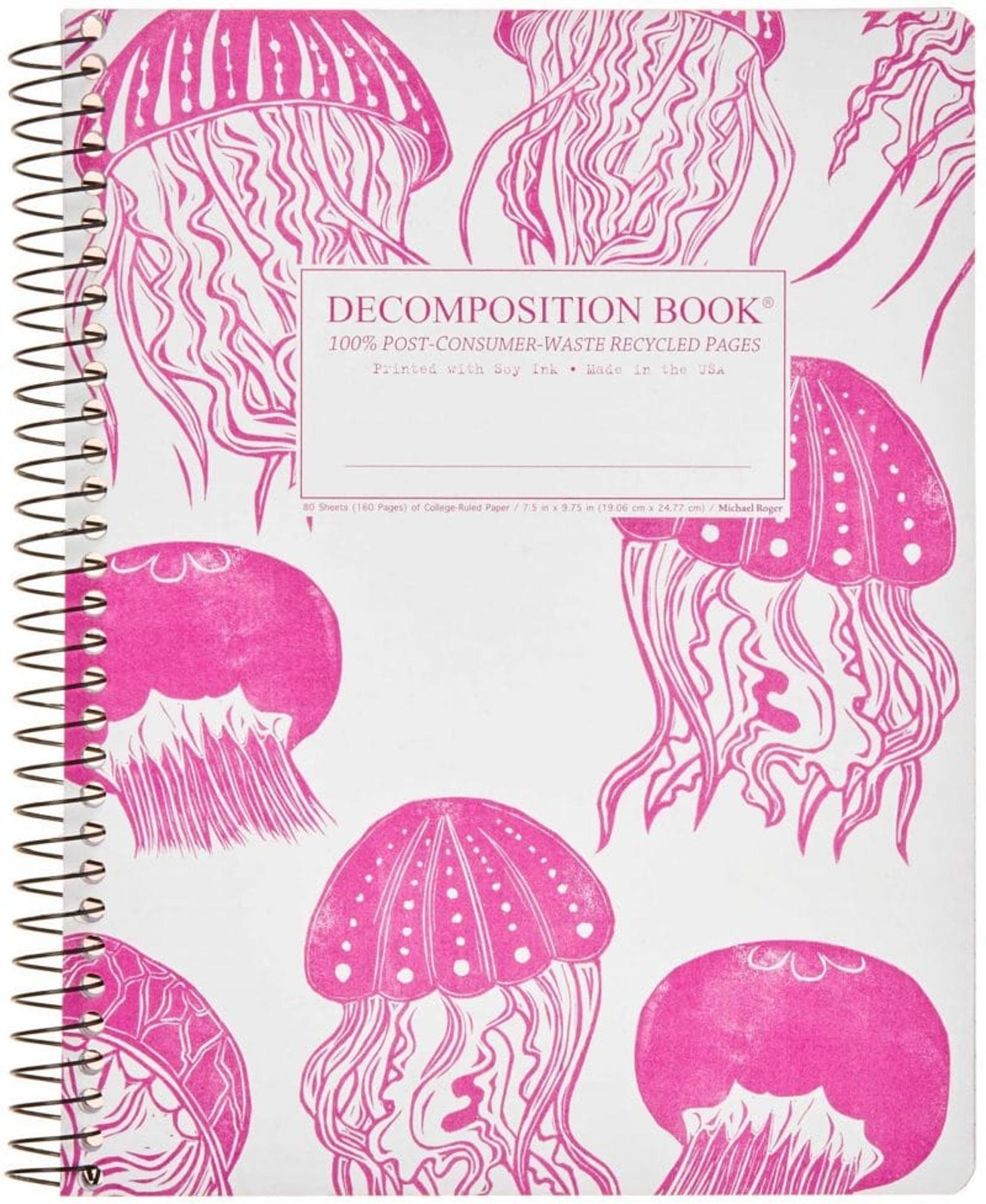 image of: Michael Roger Coilbound Decomposition Book - Jellyfish