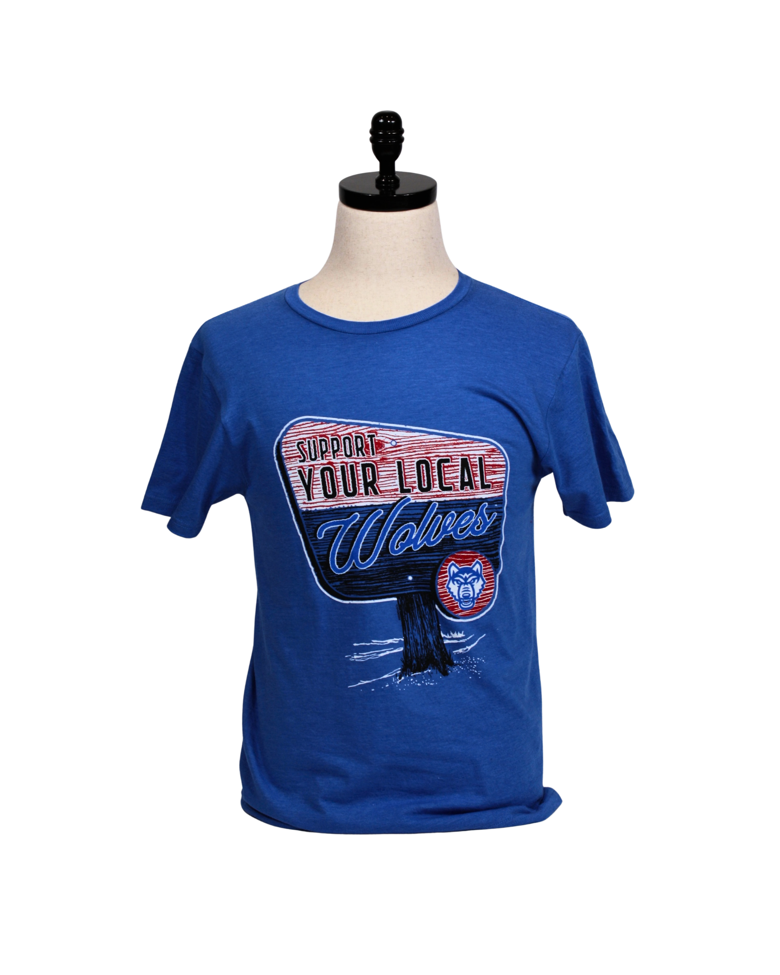 Product image 2 of 4 for SUPPORT YOUR LOCAL WOLVES WOLF LOGO T-SHIRT