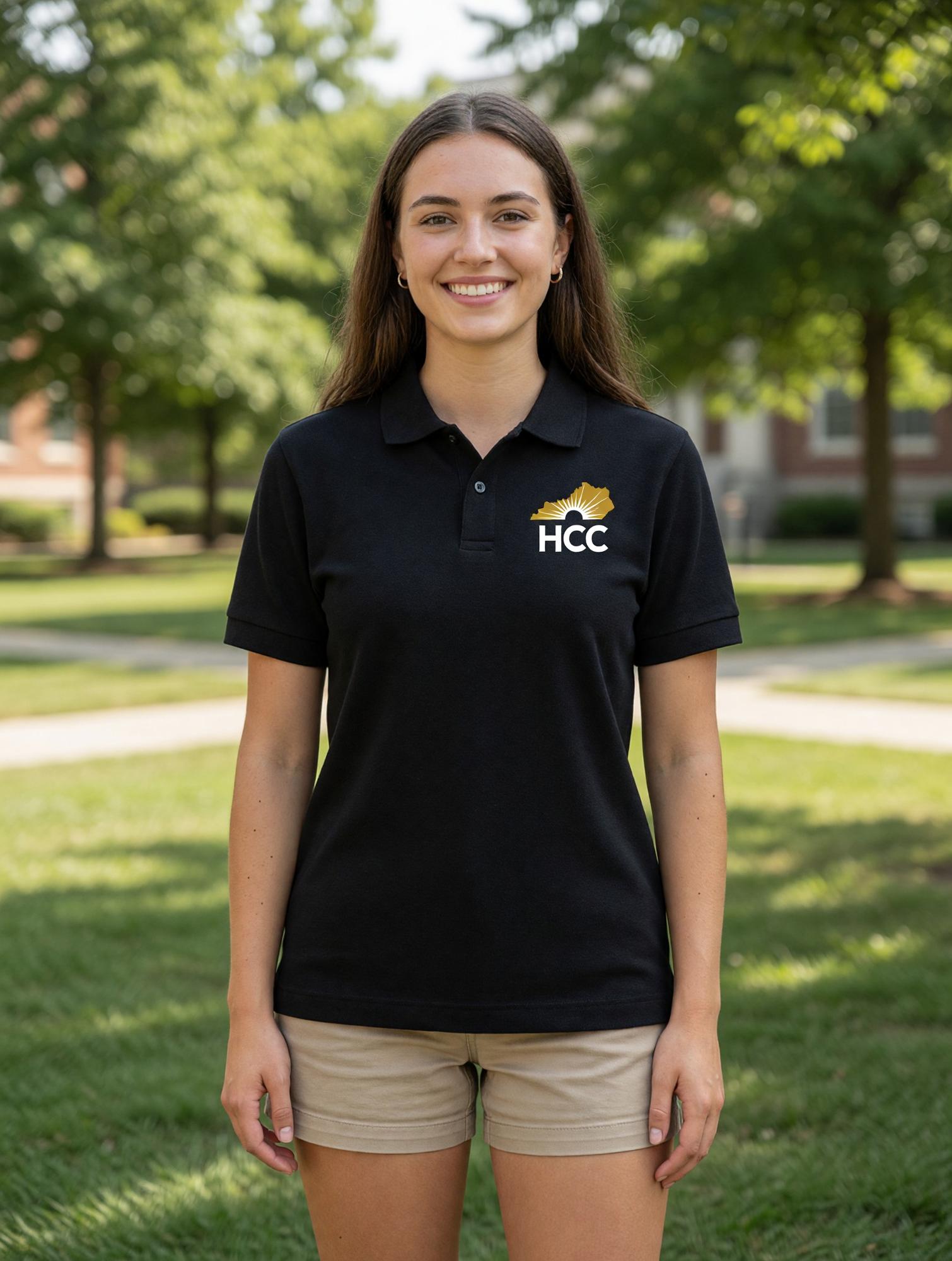 Product image 2 of 3 for KHECC SS POLO BLK LOGO