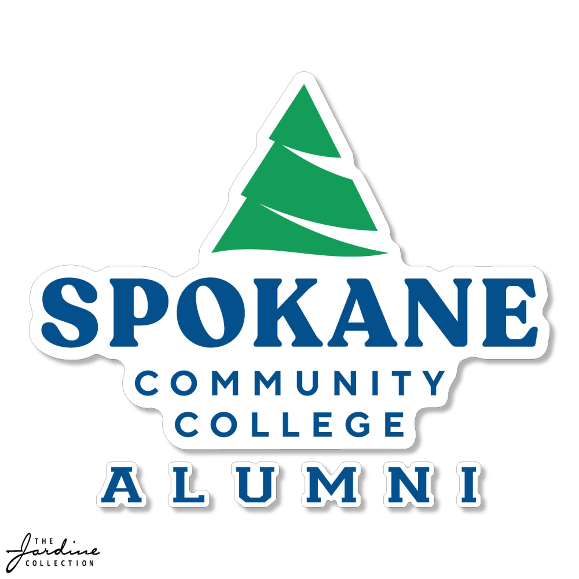 image of: SCC 6" VINYL DECAL TREE ALUMNI