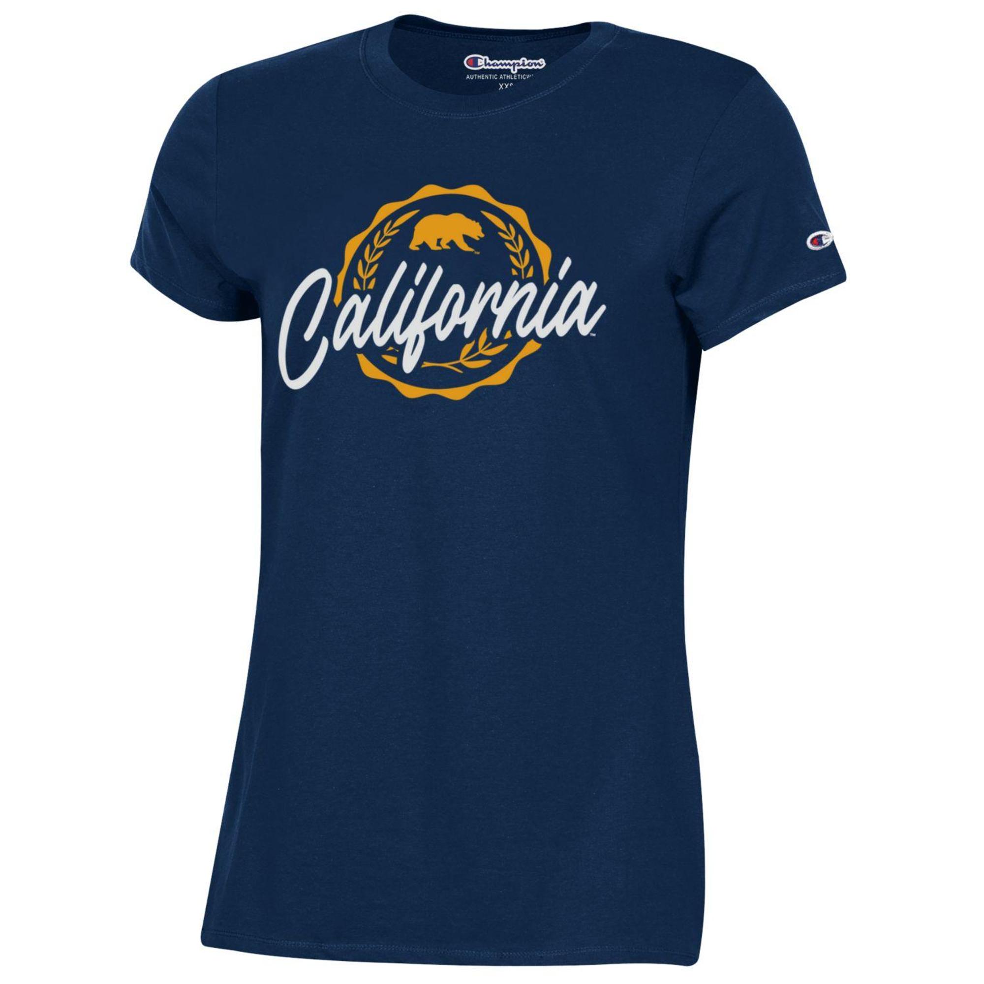 Product image 1 of 1 for Women's Stadium Short Sleeve Tee Walking Bear / California Logo