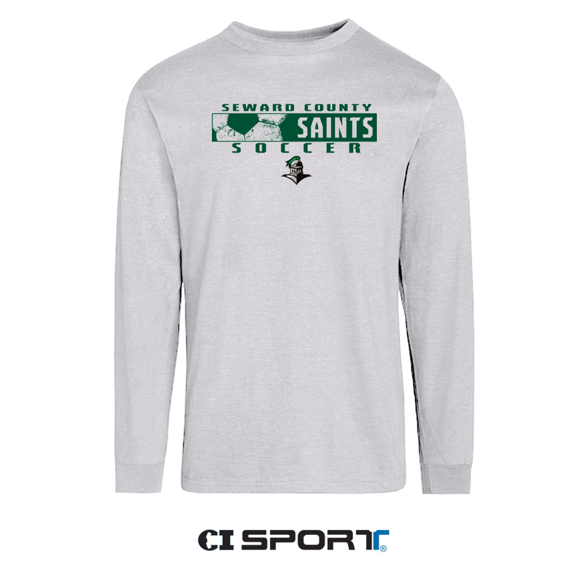 image of: CI SPORT SEWARD SAINTS PIRO SOCCER LONG SLEEVE TEE