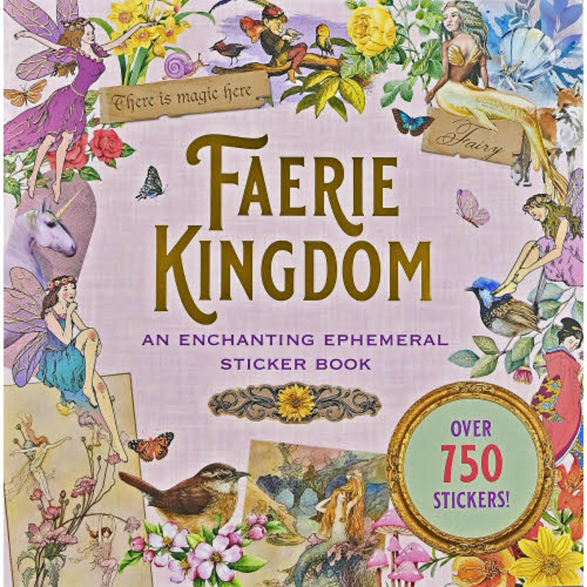 image of: STICKER BOOK FAERIE KINGDOM