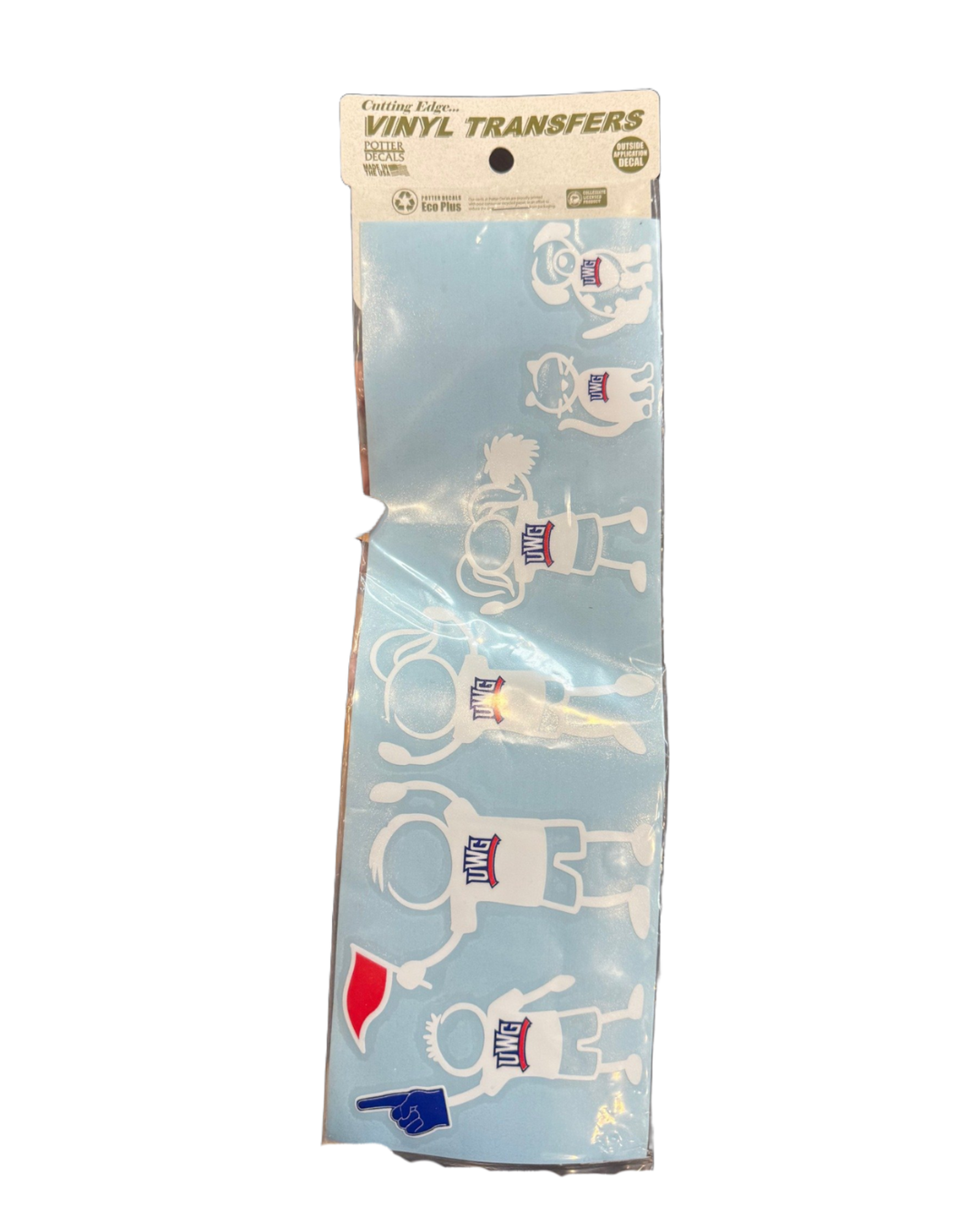 image of: UWG FAMILY PACK DECAL