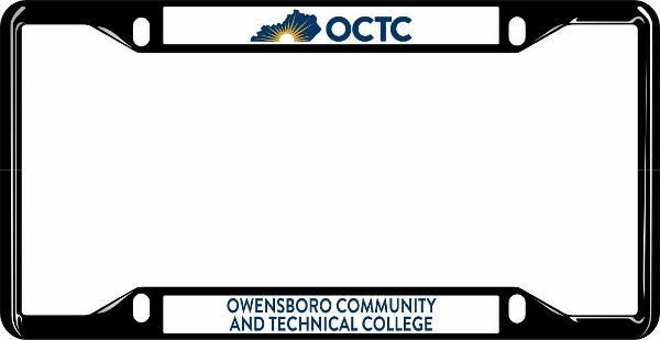 KOCTC LICENSE PLATE FRAME; $22.99