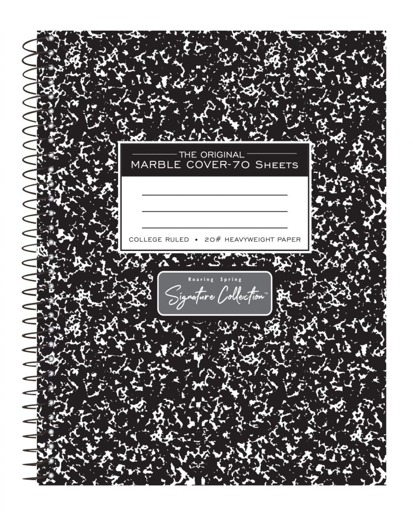 image of: RS Wirebound Composition Book, 70 Sheets