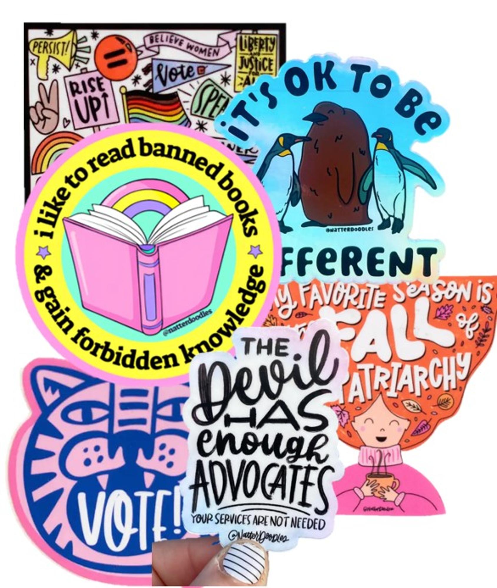 Product image 3 of 6 for Natter Doodle Stickers