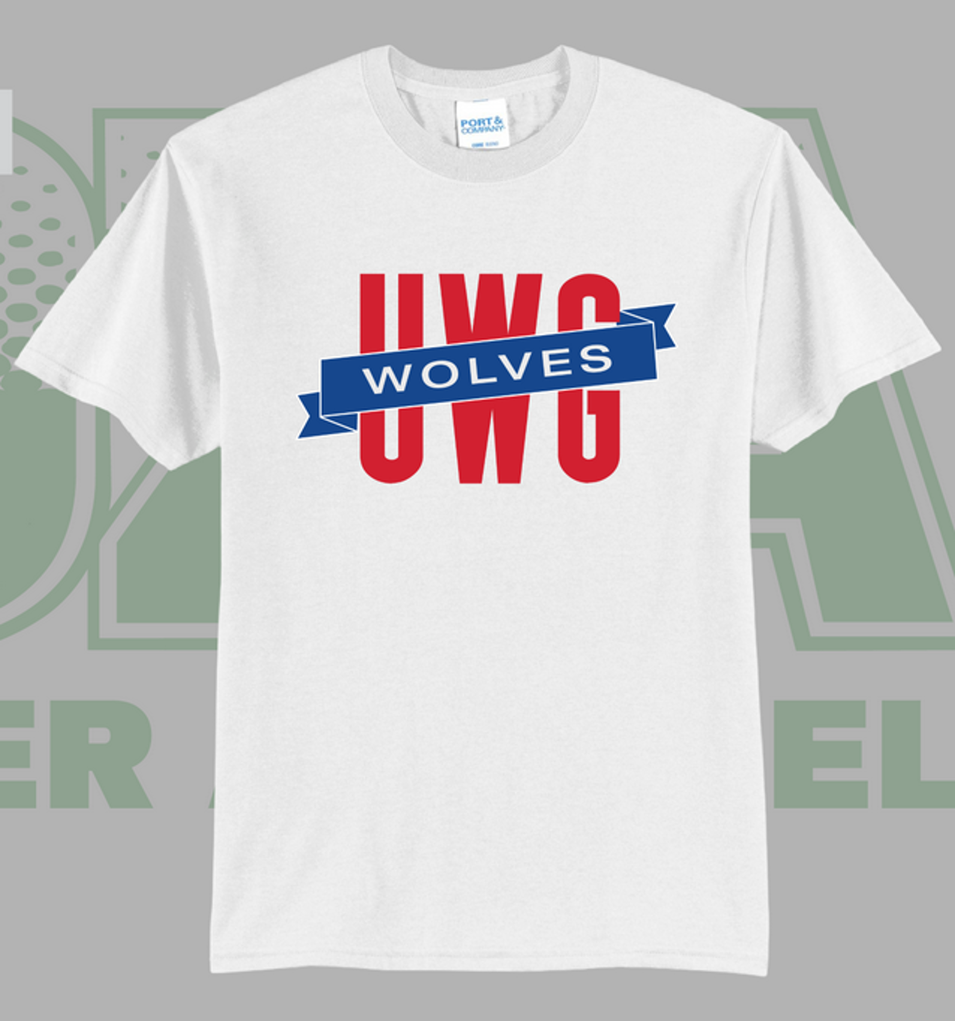image of: UWG Wolves Banner T-Shirt
