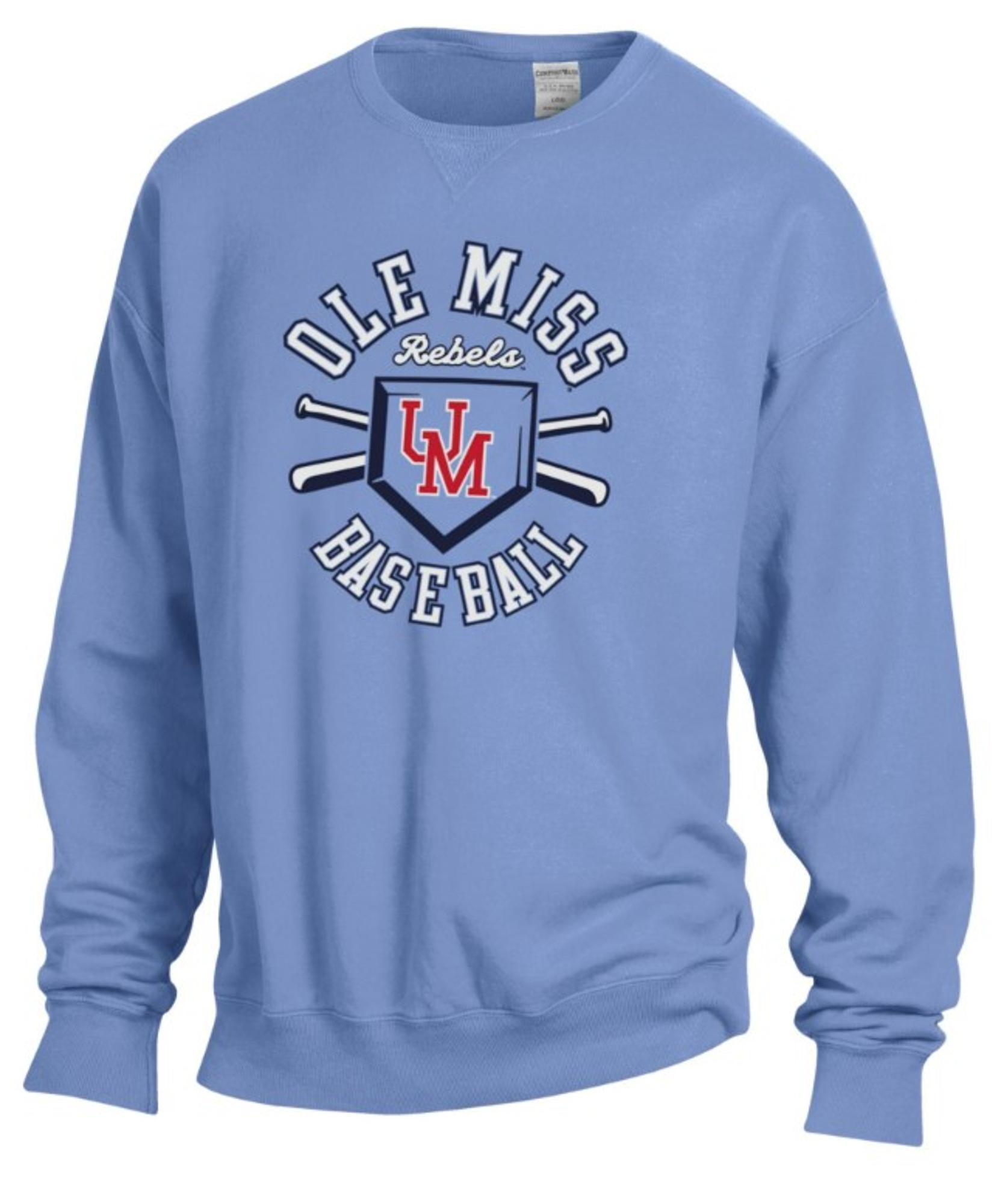 Ole Miss Baseball Home Plate Crew Porch Blue; $46.99