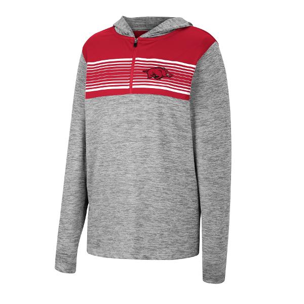 Arkansas Razorbacks Youth Fidelity Quarter Zip Windshirt; $42.00