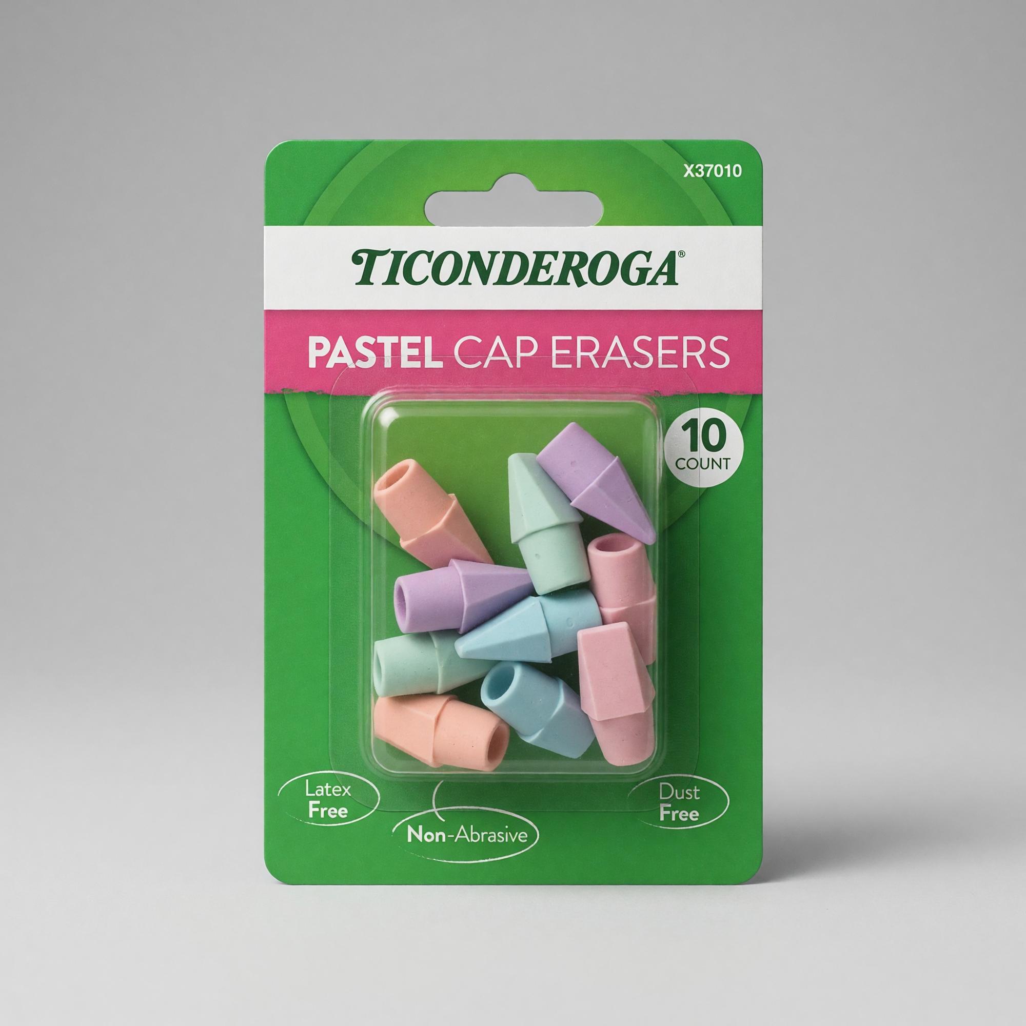 Product image 1 of 1 for ERASER Ticonderoga Pastel Cap 10 ct