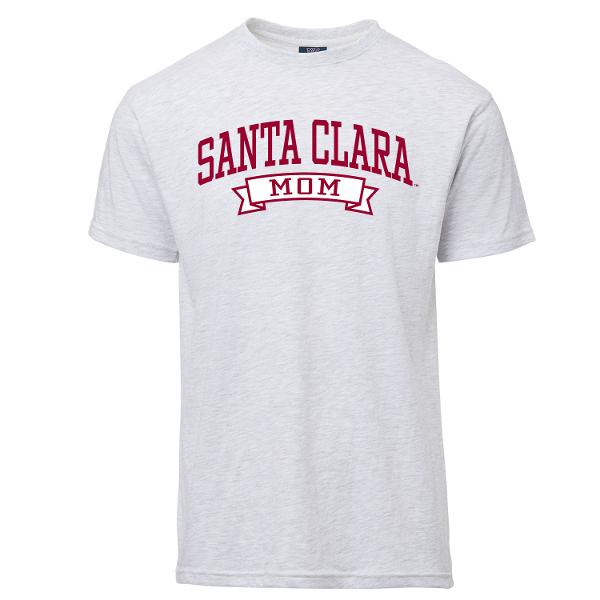 Santa Clara Broncos Mom Everest Sustainable Short Sleeve Tee, Marble Heather; $29.98