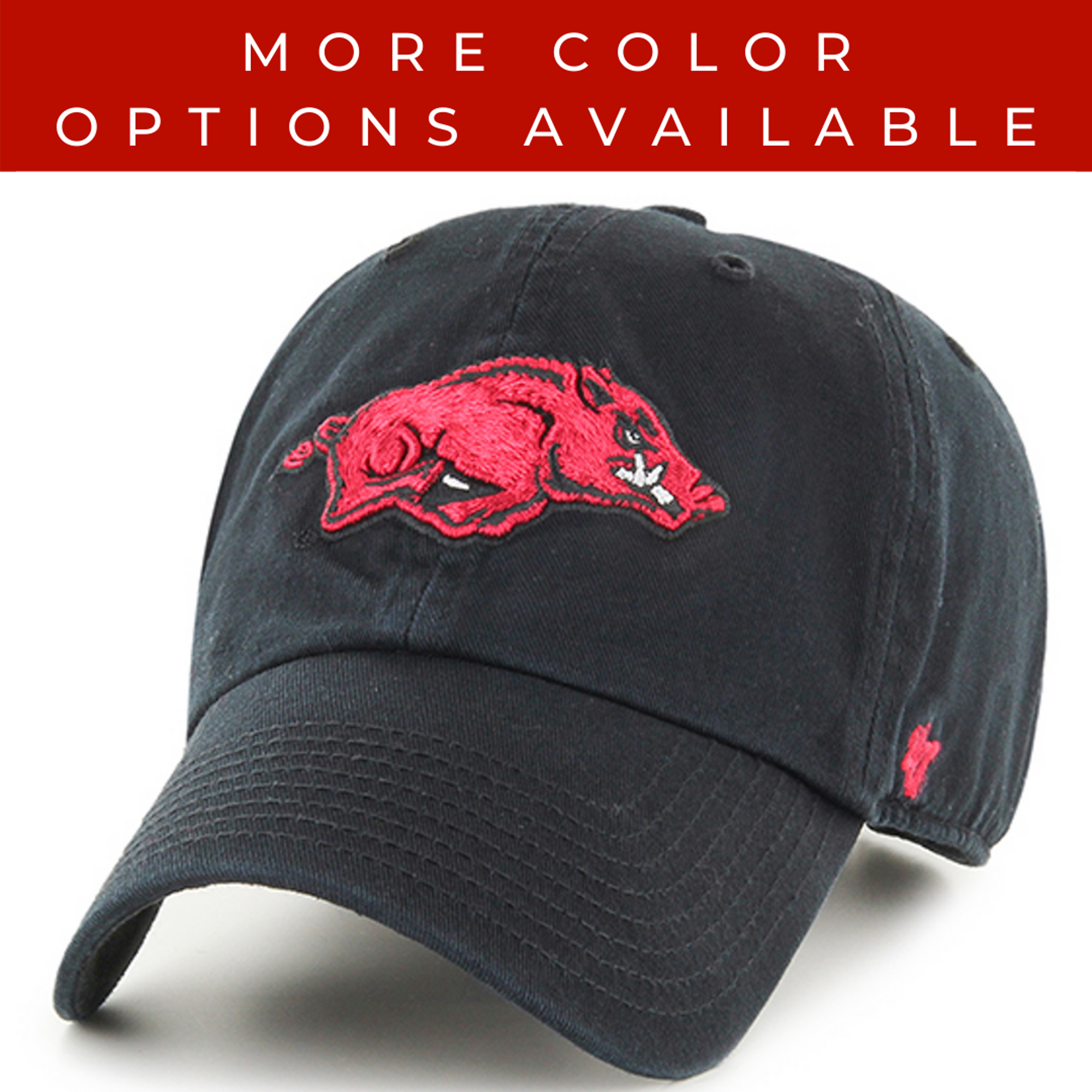 image of: Arkansas Razorbacks '47 Running Hog Clean Up Cap