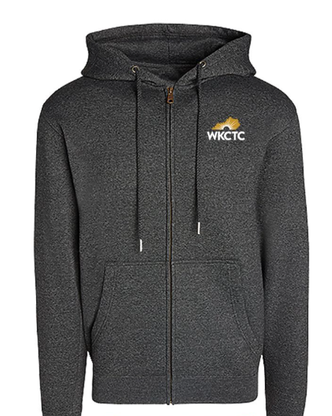 KWKY HOODIE FULL ZIP STATE LOGO LC; $59.99