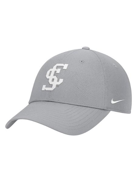 Santa Clara Broncos Nike Club Ripstop Cap, Wolf Grey; $34.95