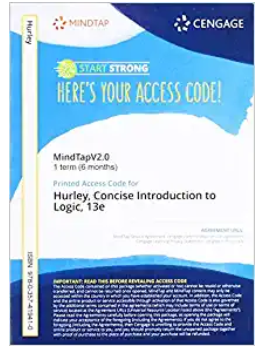 Cover image for CONCISE INTRO.TO LOGIC-MINDTAP ACCESS