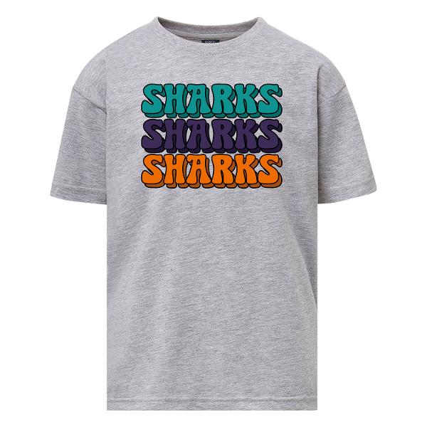 Southeast Arkansas College Youth Sharks Short Sleeve Tee, Heather Gray; $19.98