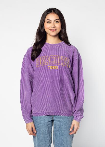 *FINAL SALE* Ouachita Tigers Corded Crew; $79.99