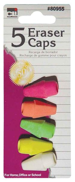 ERASER CAPS; $0.99