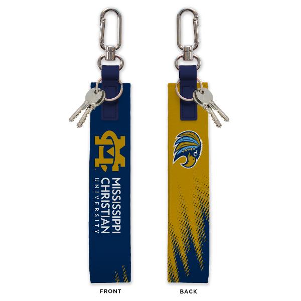 MC KEYCHAIN OVERSIZED STRAP; $16.99