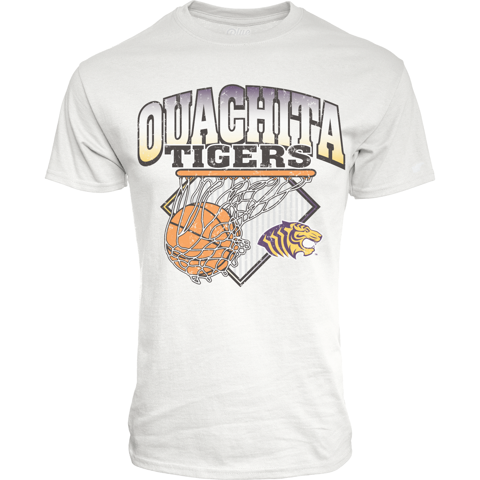 Product image 2 of 2 for Ouachita Tigers Whoa Dude Basketball Tamarack Ringspun Tee