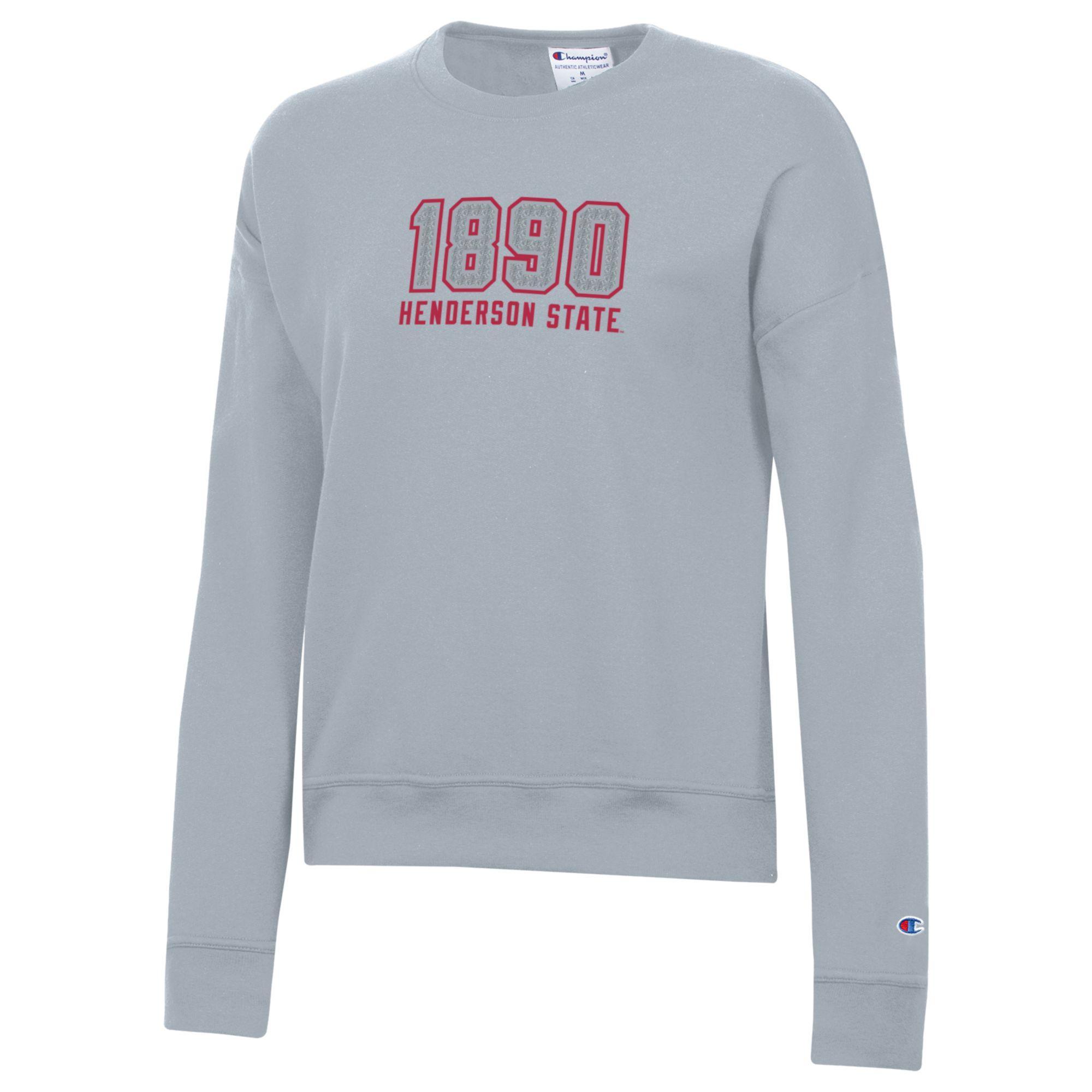 Product image 1 of 2 for Henderson State Glitter Champion Women's Powerblend Fleece Crew