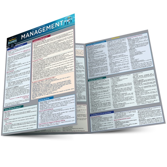 Cover image for MANAGEMENT LAMINATED STUDY GUIDE