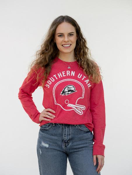 Colosseum Playbook Helmet Tee 2023 Long Sleeve; $30.00