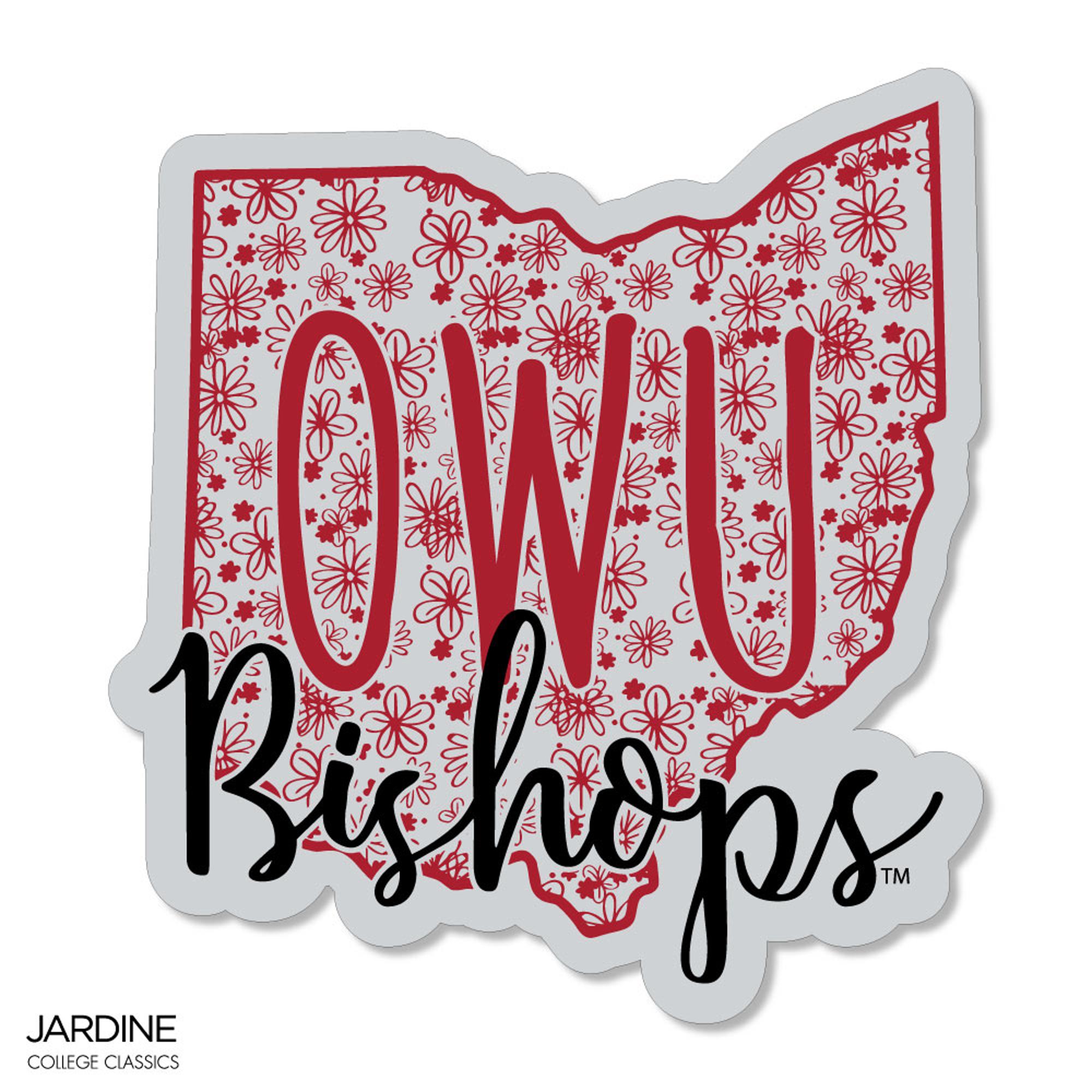 Product image 1 of 1 for OWU Decal Vinyl 3.5" Bishops Ohio Shape