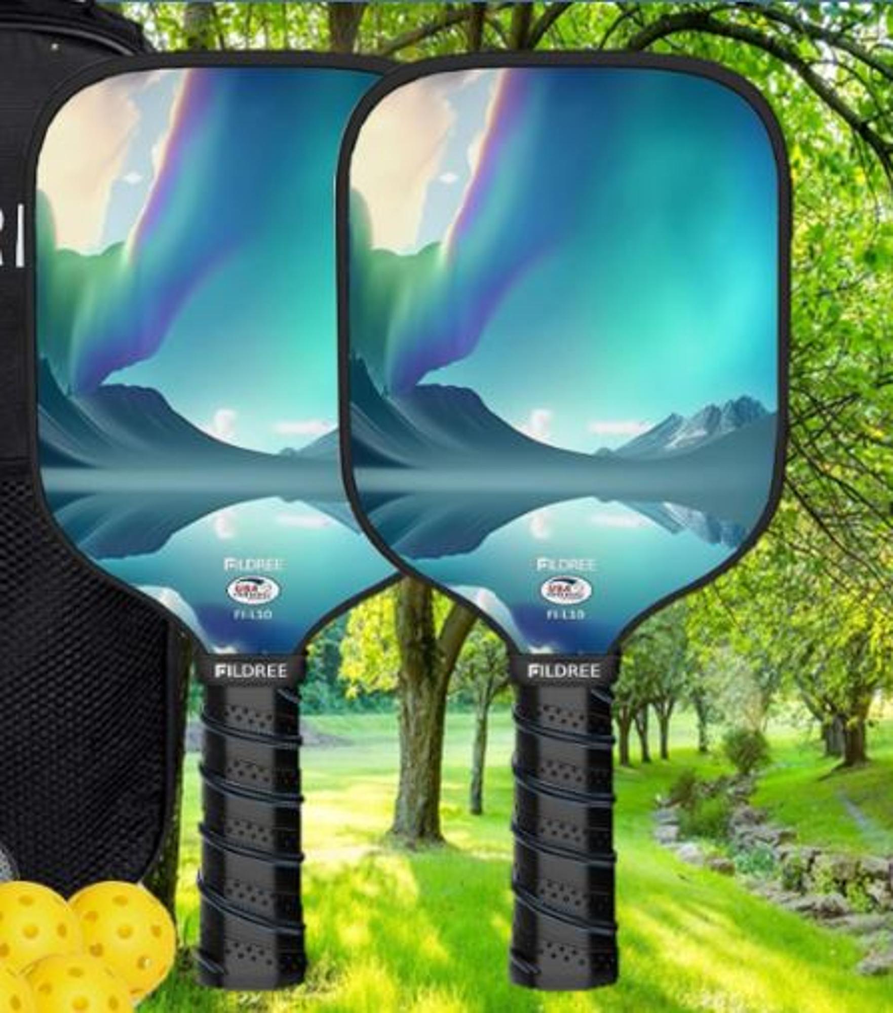 image of: Pickleball Paddle Set