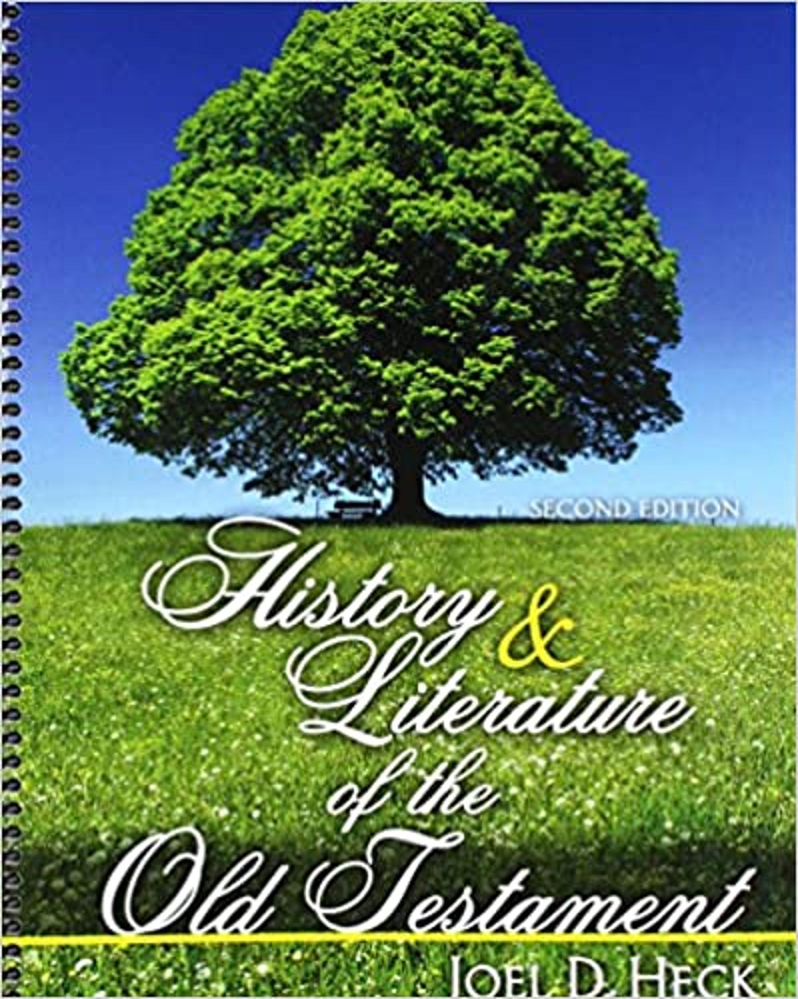 Cover image for History AND Literature of the Old Testament
