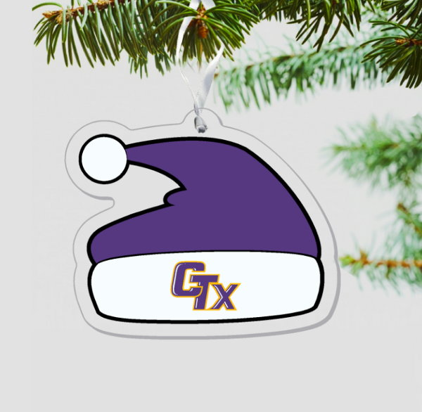 Santa Hat Ornament; $6.99