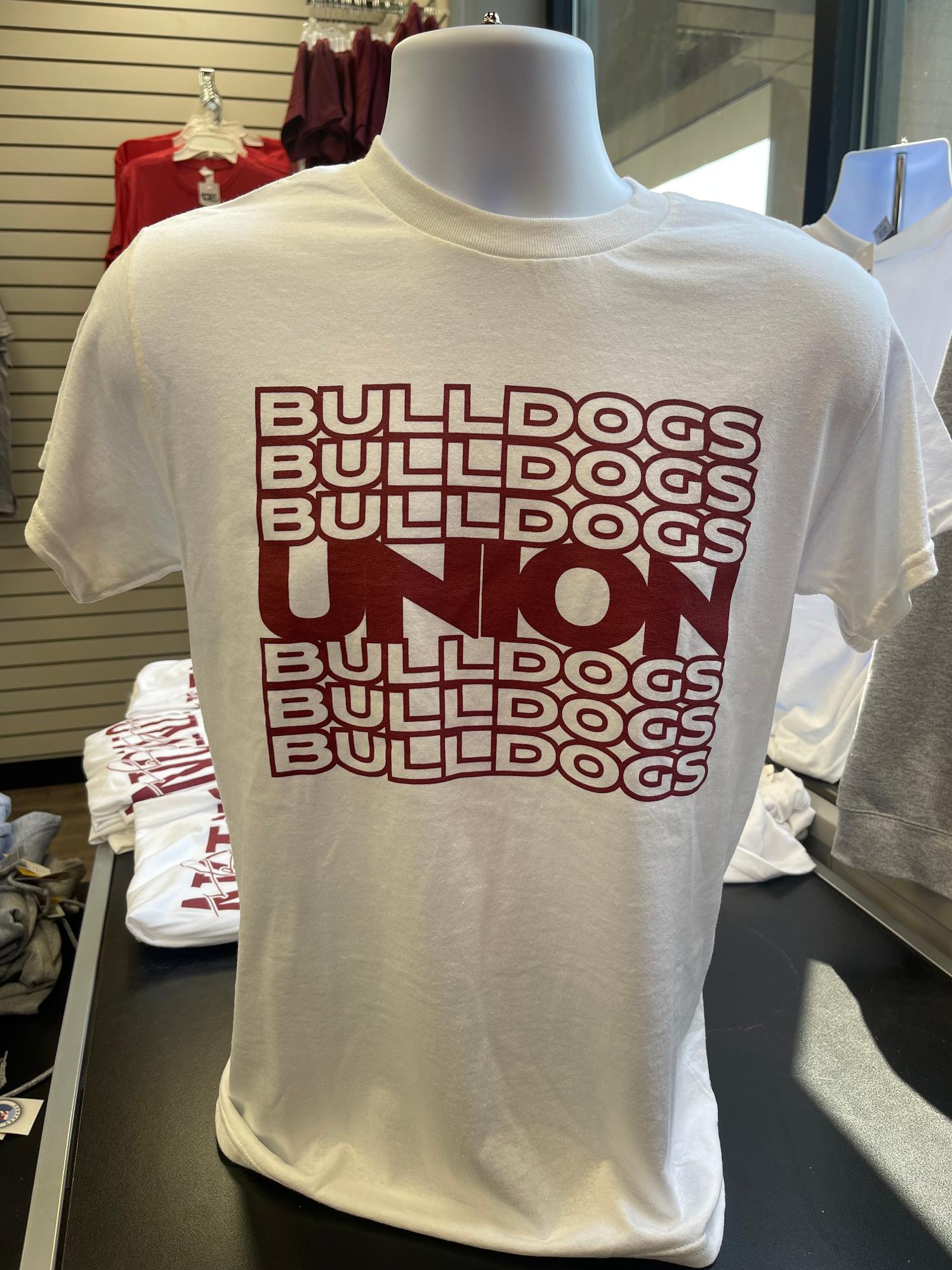 image of: Union Bulldogs Repeated DryBlend Short Sleeve Tee