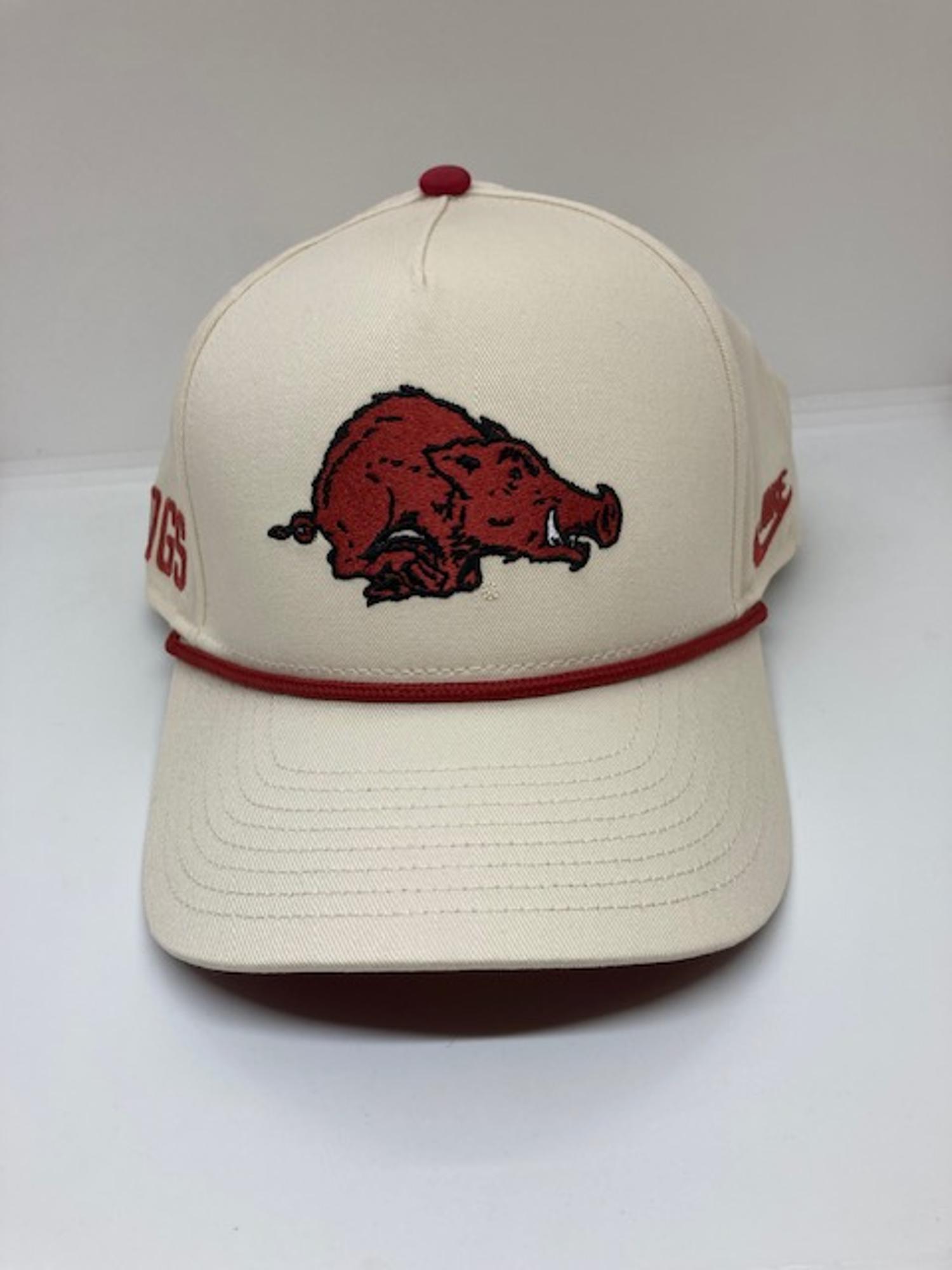 Product image 1 of 1 for Arkansas Razorbacks Mens Rise 5 Panel Visor Rope Cap