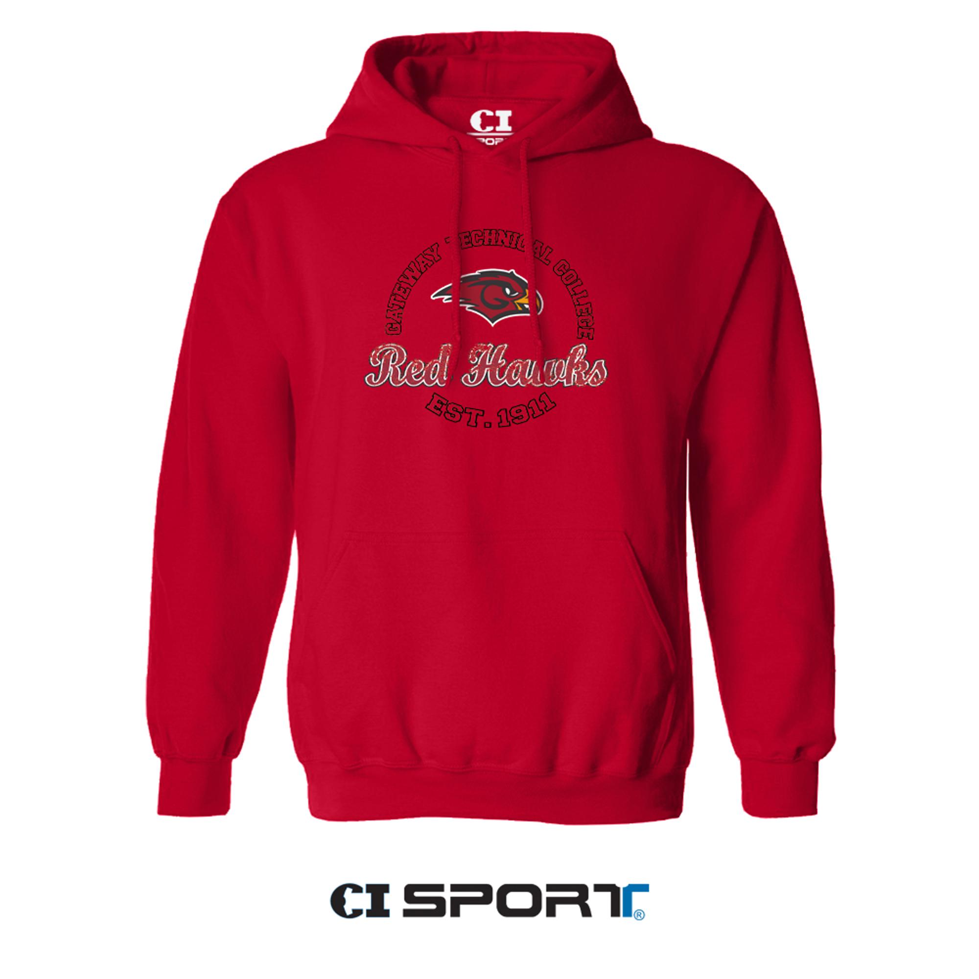 Product image 1 of 2 for GTC HOODIE Core Red or Charcoal Heather