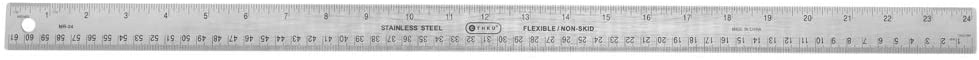image of: C-Thru 24” Ruler Stainless Steel