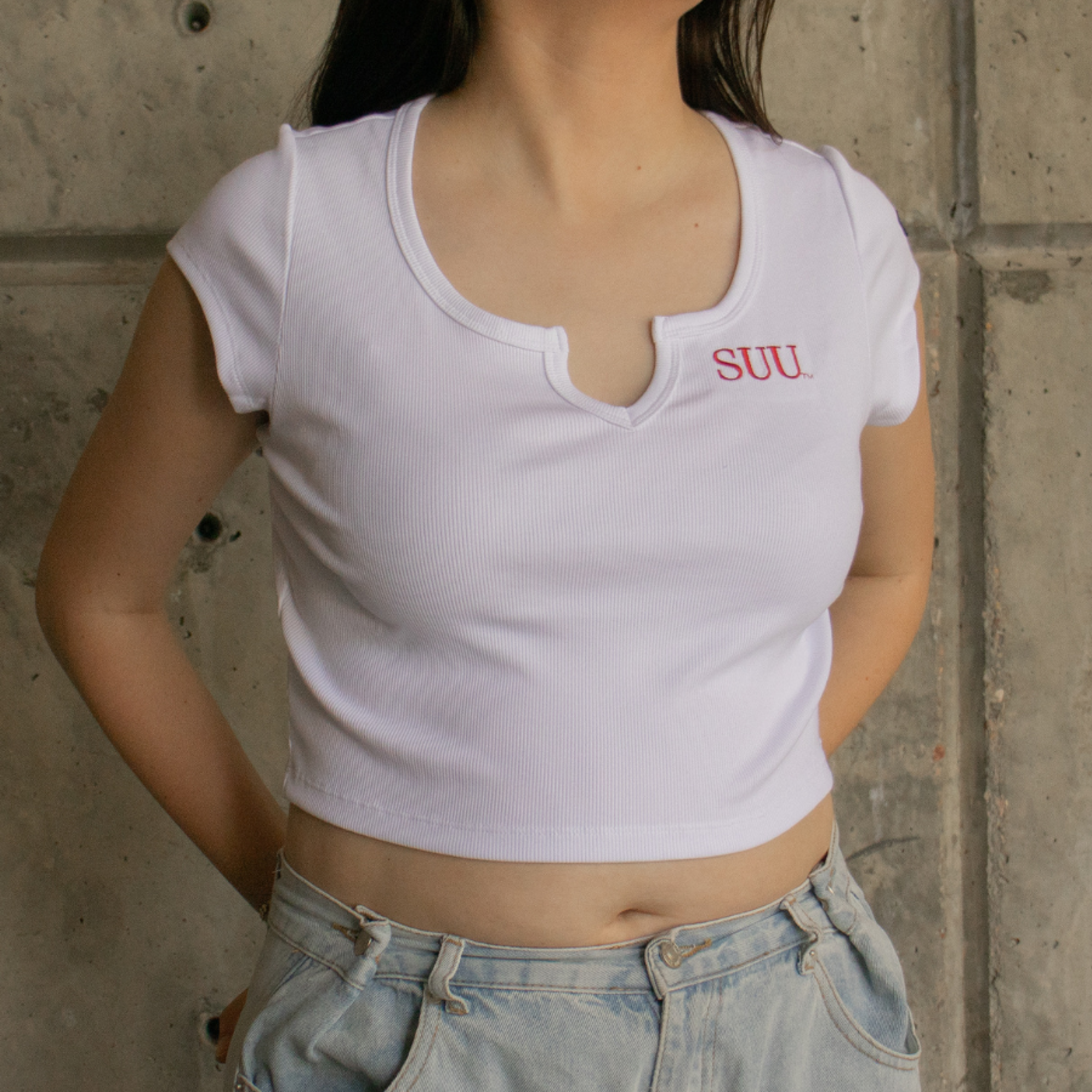 image of: Hype & Vice SUU Cropped Tee