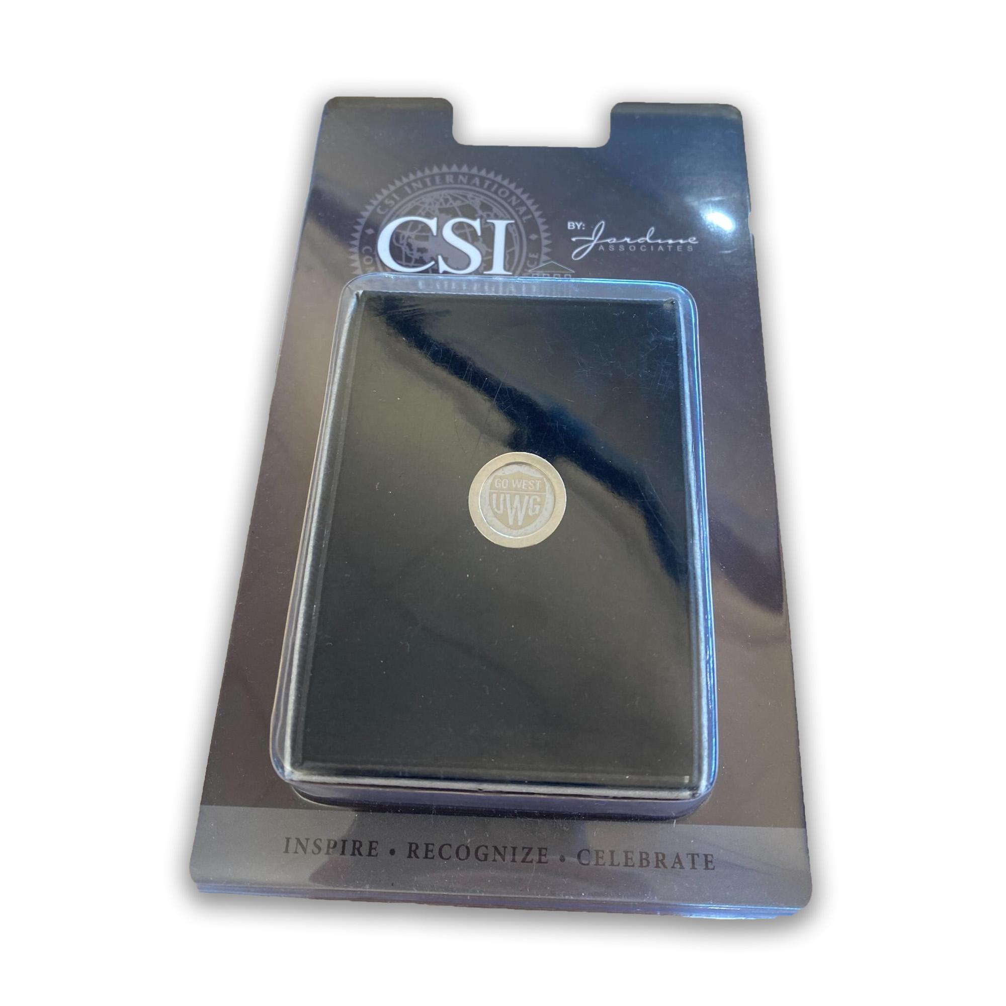 image of: GO WEST EMBLEM LAPEL PIN