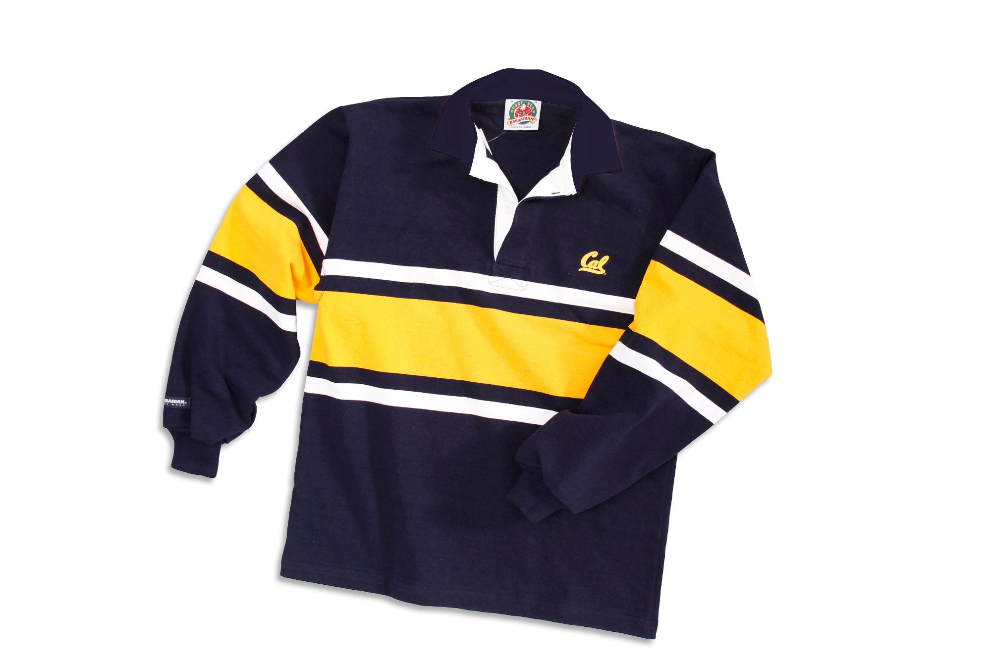 image of: Barbarian Collegiate Rugby Polo Cal Logo