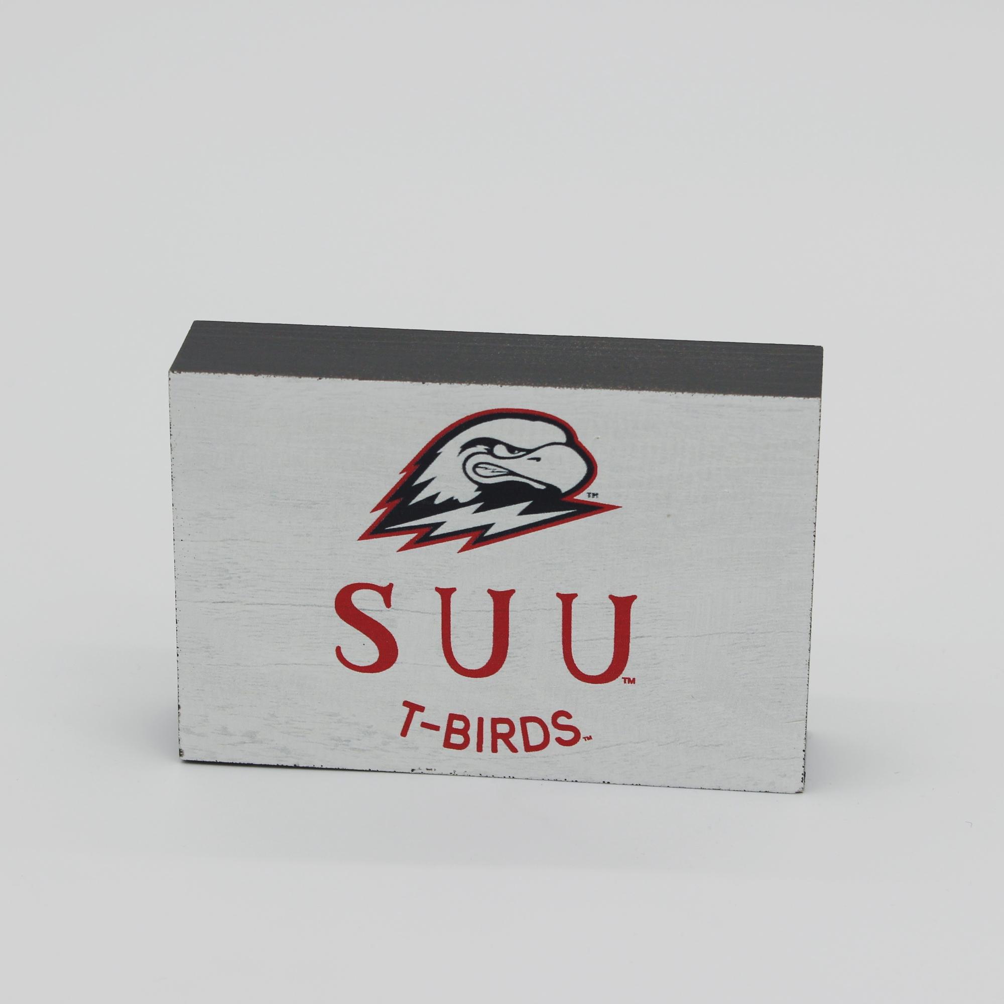 image of: Wood Desk Block Painted