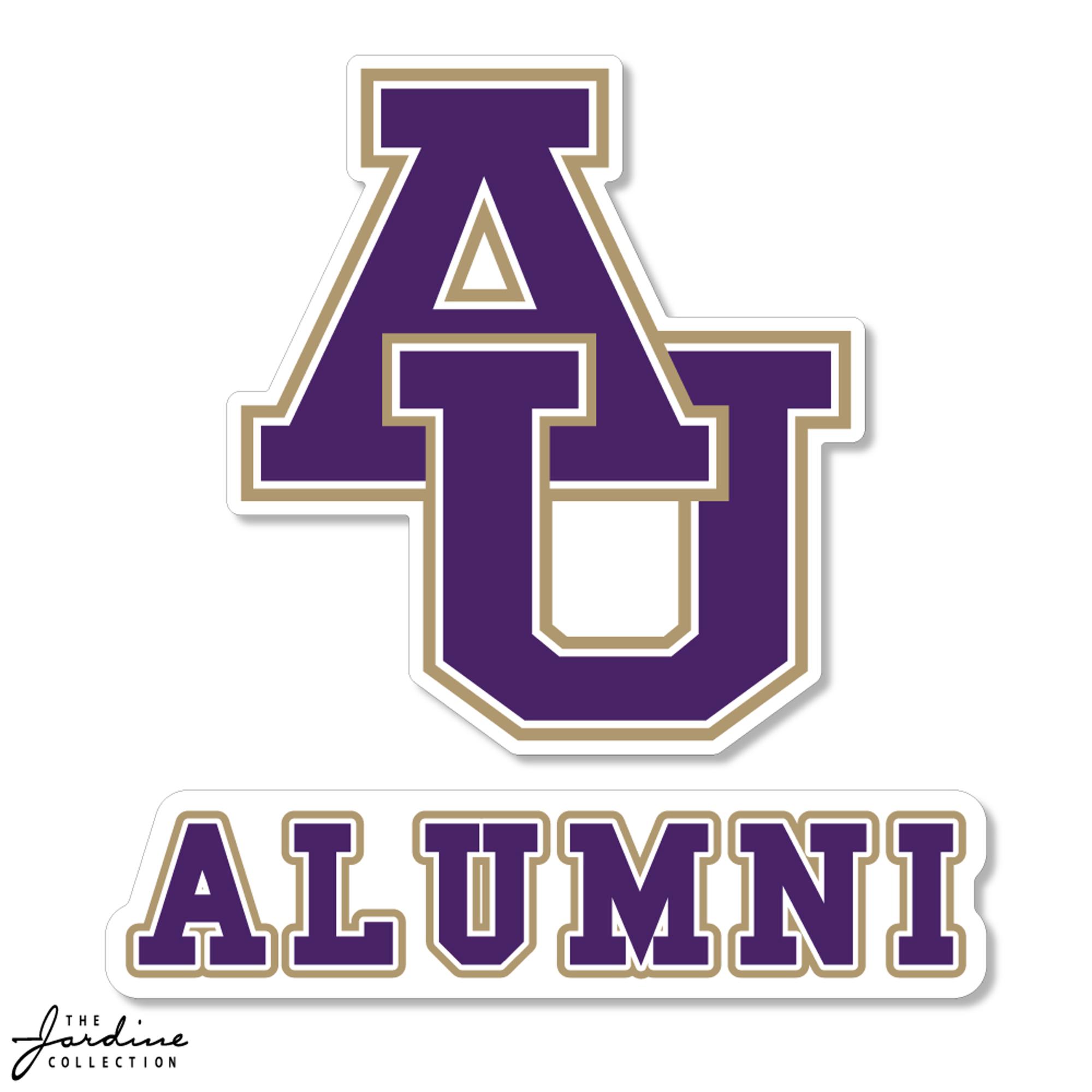 image of: AU 6" VINYL DECAL AU ALUMNI