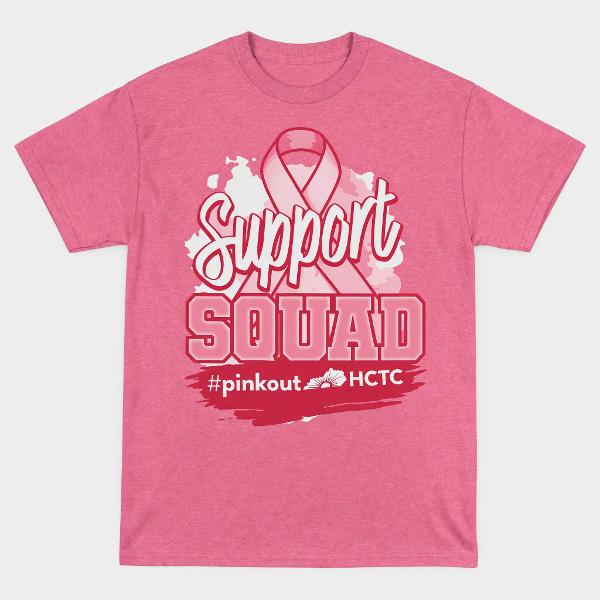 KHCTC SS TEE Pink Out Heather Sangria; $19.99