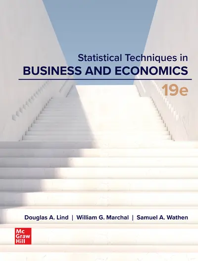 Cover image for STATISTICAL TECHNIQUES IN BUSINESS AND ECONOMICS