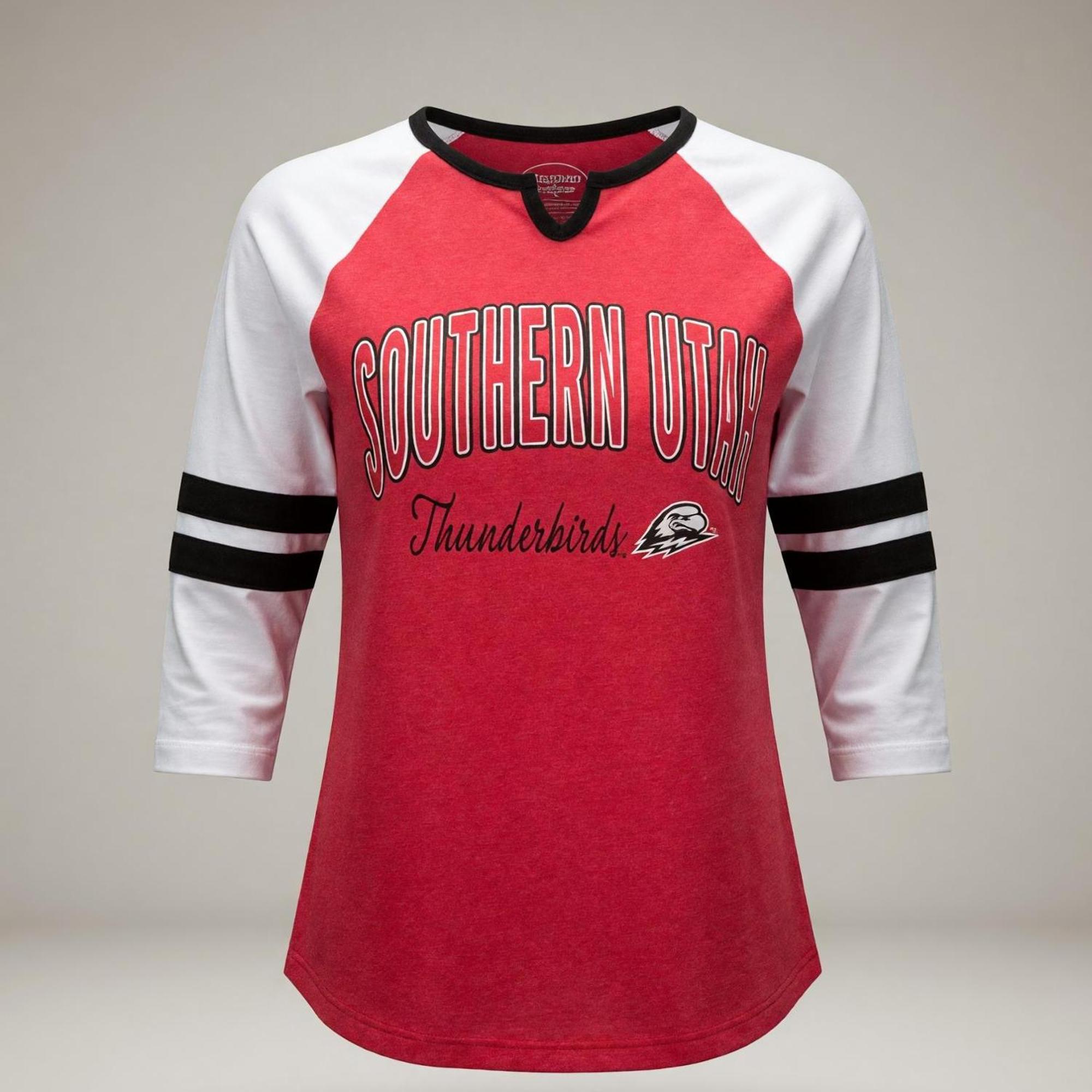 Product image 1 of 3 for Colosseum Women's Southern Utah 3/4 Sleeve Tee