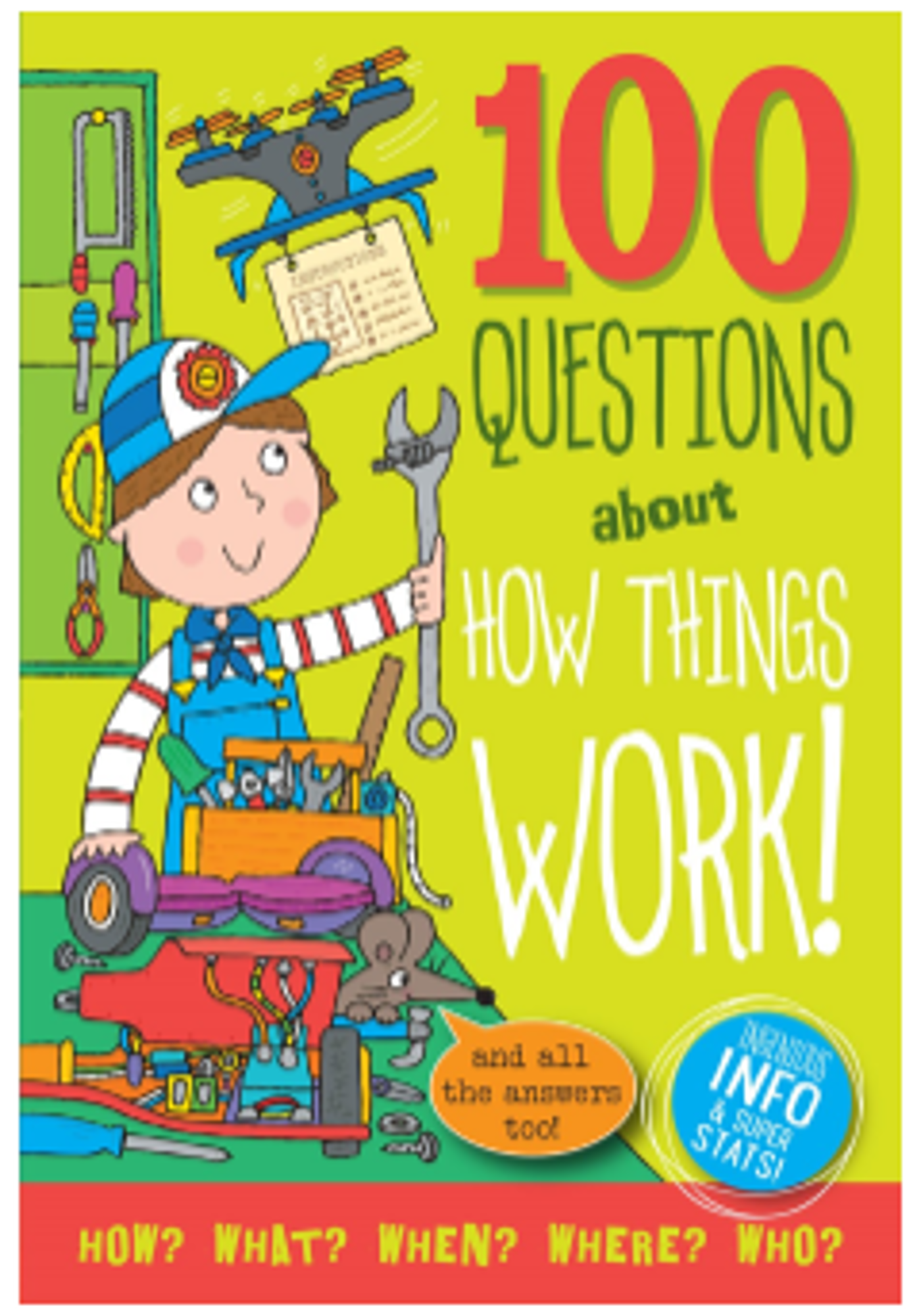 Cover image for 100 QUESTIONS ABOUT HOW THINGS WORK