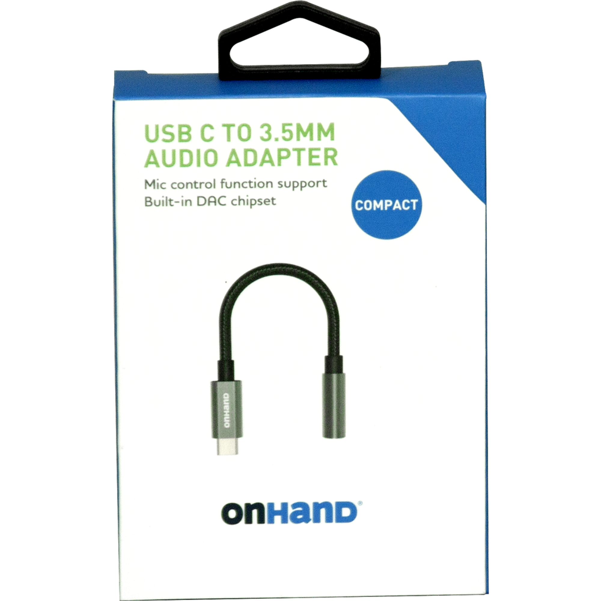 image of: ONHAND AUDIO ADAPTER - BP USB-C TO 3.5MM